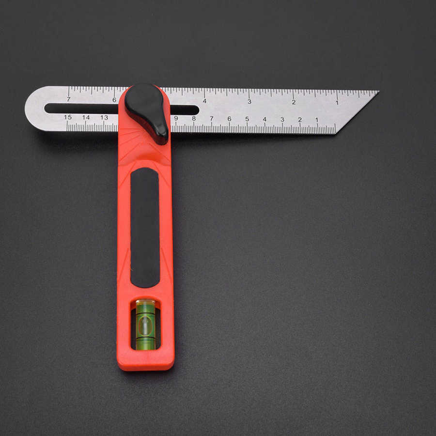 1pcs 5mm T Type Adjustable Sliding Bevel Angle Wood Gauge Carpenter General Tool