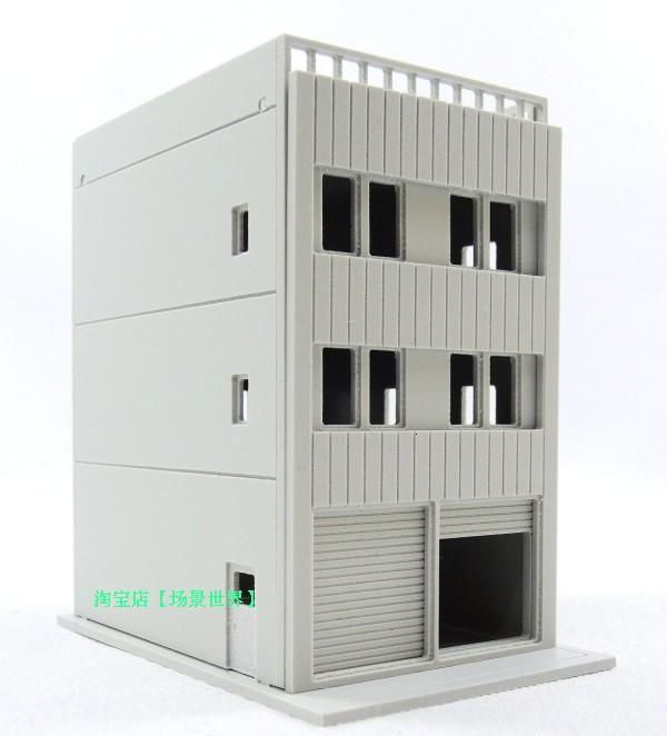 1:150 anteil Harz Modell Szene Layout Japanischen Alte Wohn Gebäude II Straße