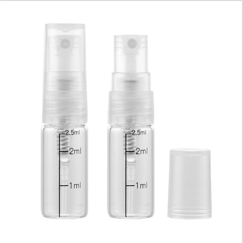 Draagbare Transparante Schaal Spray Fles Plastic Parfum Navulbare Fles Verstuiver Parfum Sub-fles Reizen Cosmetische Container