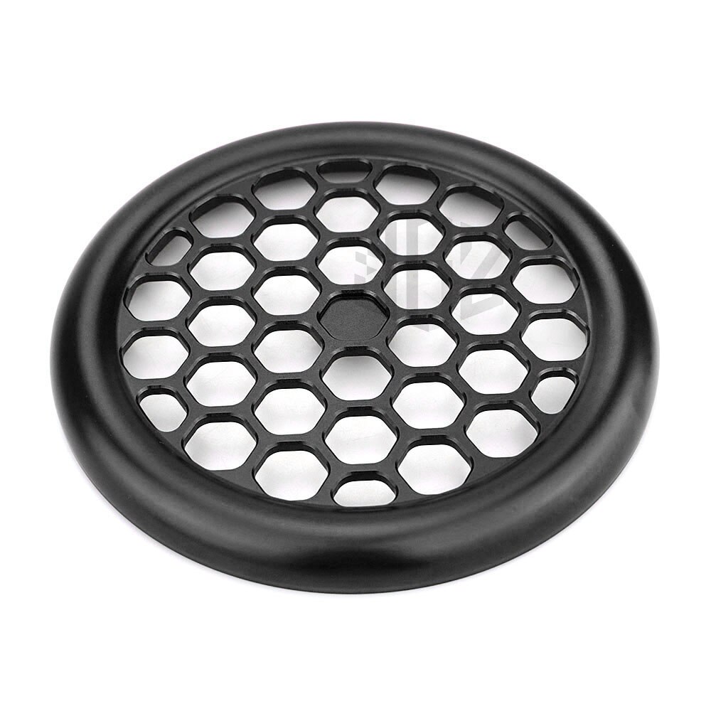 Accessoires de protection latérale ronde de protection de moteur de commande numérique par ordinateur de moto pour la série de Piaggio Vespa Sprint Primavera LXV LX 150 150CC: Black