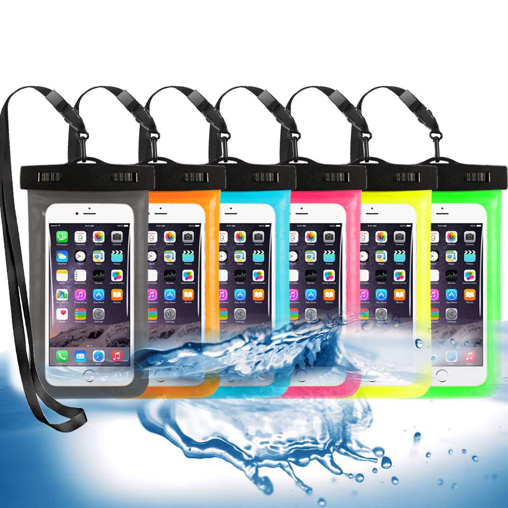 Lanyard Swimming Bag Waterproof Mobile Phone Pouch Smartphone Sealed Pack Swimming Pool Beach On Sea Diving Storage Bag