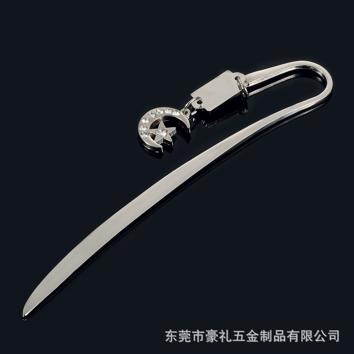 Hanger Bladwijzer Eiffeltoren Kruis Metalen Bladwijzer Hartvormige Konijn Envelop Klavertje Vier Ster Maan Hanger: Gevlekte