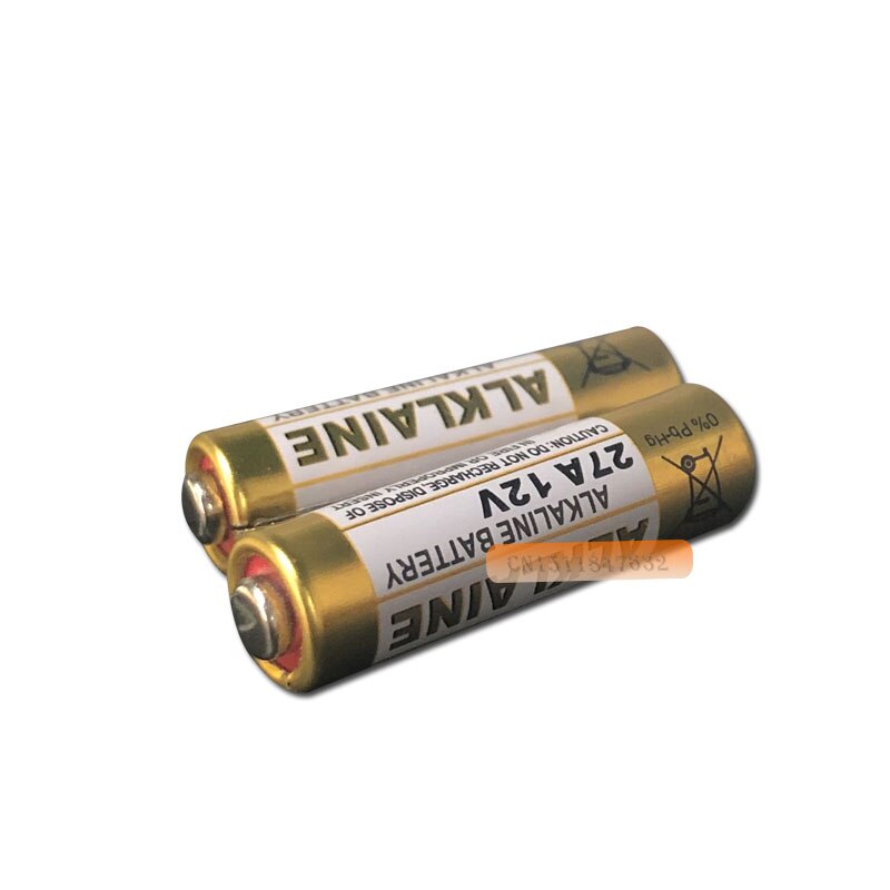 10PCS 27A 12V dry alkaline battery 27AE 27MN A27 for doorbell,car alarm,walkman,car remote control etc