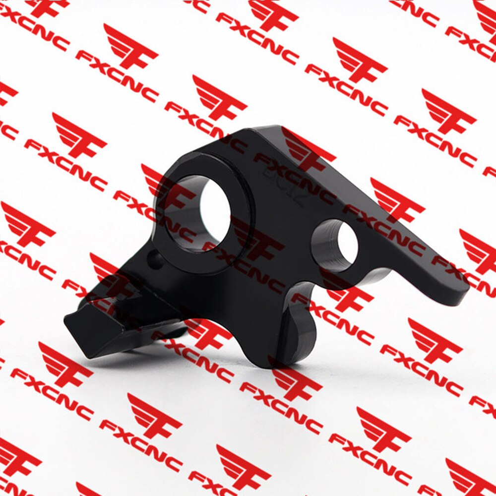 CNC Motorcycle Clutch Lever Left Side Head Adapter Mount Bracket Motor Brake Lever Right Side Head Adapter For Honda Kawasaki