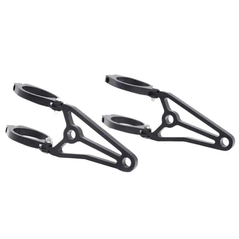 1 Set Rear Foot Brake Master Cylinder Hydraulic Brake Pump & 1 Pcs Headlight Bracket Refitting Headlight Bracket