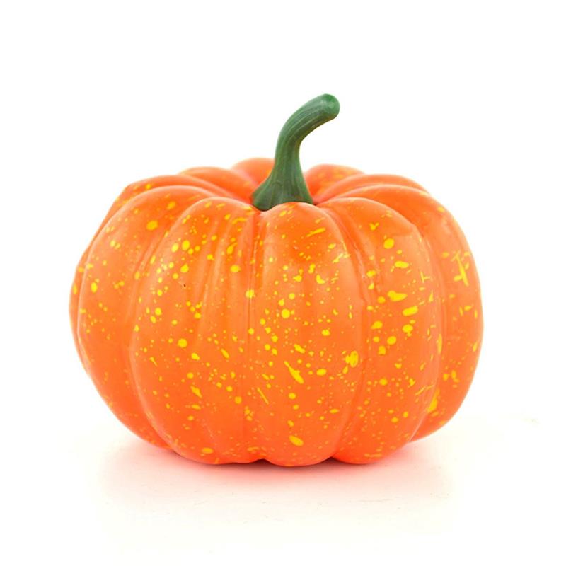 Artificial Pumpkin Lifelike Realistic Halloween Artificial Vegetables Home Decor Vegetables