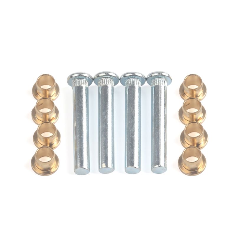 Coche pasadores de bisagra de puerta casquillo reparación Kit de montaje de Nissa Navarra 97-05, D22 de alta resistencia resistente a la corrosión YC101492