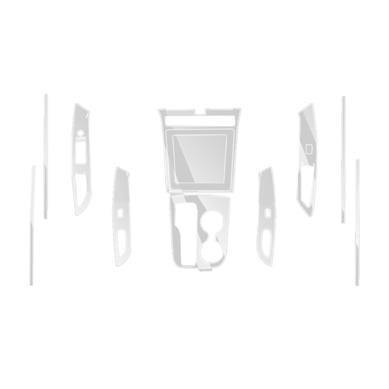 Film de Protection TPU pour Hyundai Tucson NX4 , panneau de Navigation des instruments de voiture, panneau de levage des vitres, panneau d&#39;engrenage