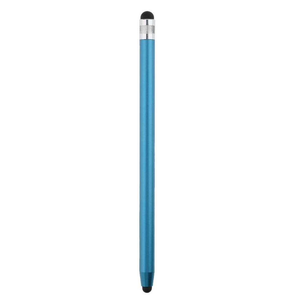 WK128 Round Dual Tips Capacitive Stylus Touch Screen Drawing Pen Tools Drawing Pen Tablet PC Parts For Phone Ipad 10 Colors: Light Blue