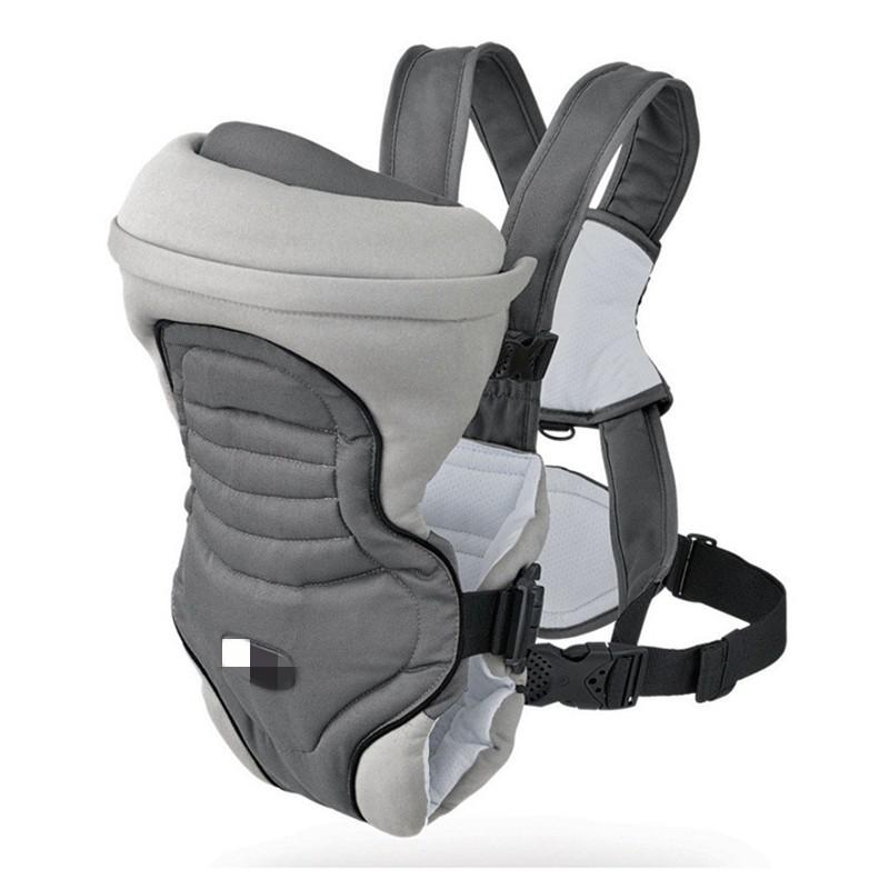 Babydelight-Bolsa de canguro para bebé, mochila portabebés, canguro, Canguru, frontal y trasero, invierno, 360: 1608 Grey