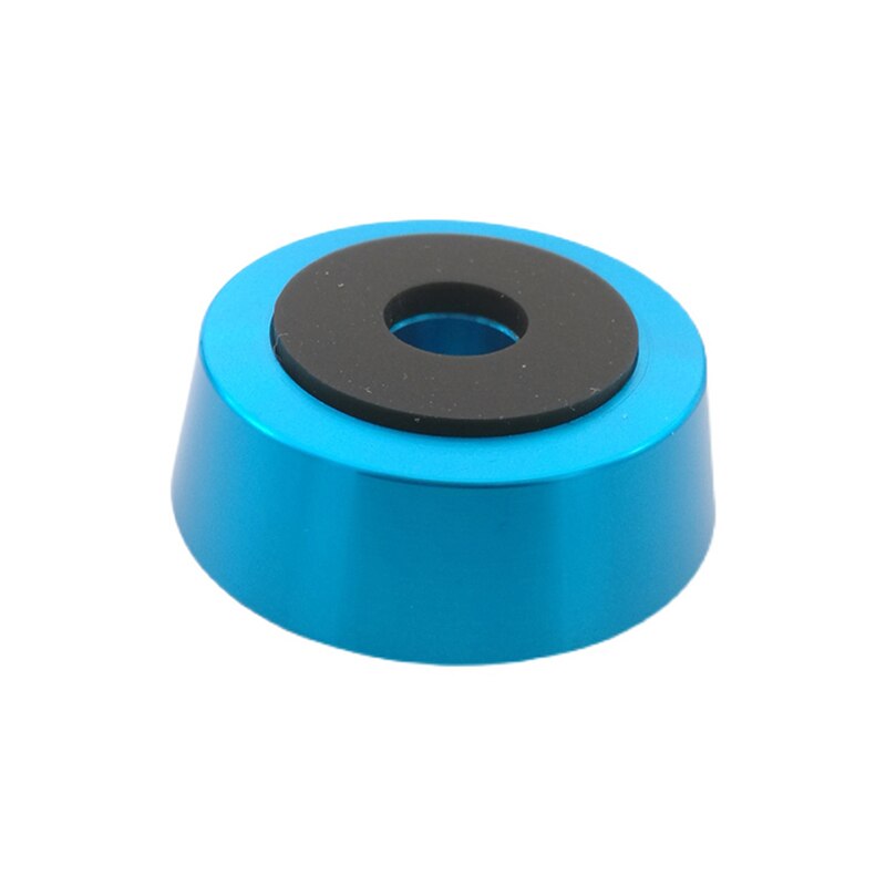 4PCS amplifier feet 40*15mm Aluminum Shock Absorber Speaker Turntable Feet: Blue