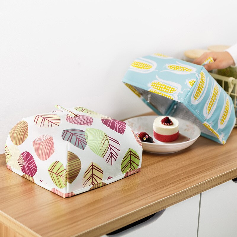 Foldable Food Covers Keep Warm Aluminum Foil Cover Dishes Insulation Utilidades Kitchen Table Accessories Tools