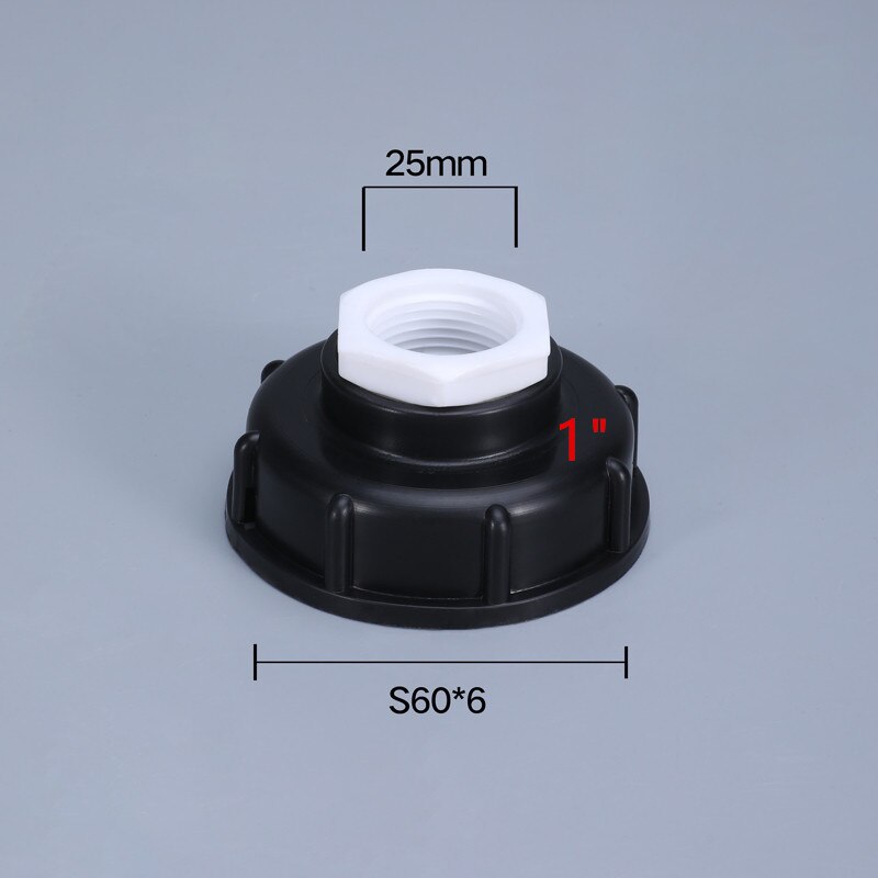 IBC Hose Adapter Reducer Connector Water Tank Fitting 2'' Standard Coarse Thread Durable Garden Hose Pipe Switch Fittings: 7