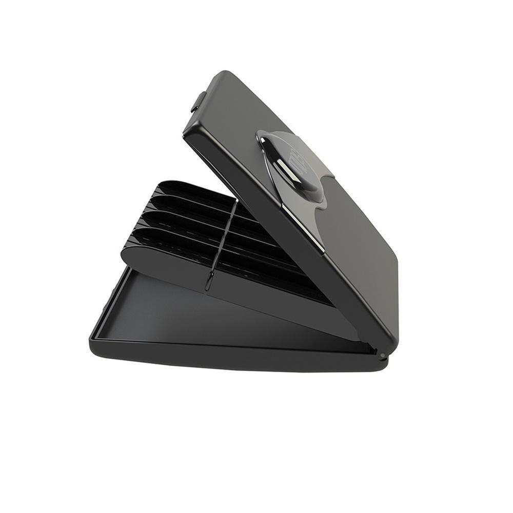 Saxofoon saxofoon klarinet hobo rieten abs koffer opbergdoos waterdicht slijtvast algemeen voor 8 rieten