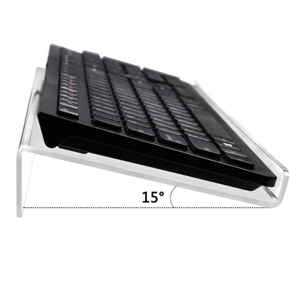 Office Acrylic Keyboard Bracket Advanced Tilt Computer Keyboard Bracket for colleagues Desk stand game component#g30: Default Title