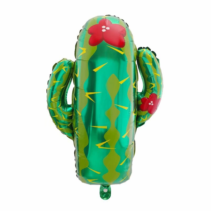 Ballon en feuille d'aluminium, Fruit, pastèque, ananas, Cactus, flamand rose, pour fête d'anniversaire, mariage, , Festival, jouet décoratif: Bleu profond