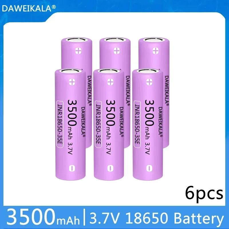 Original 18650 3500mAh battery Li-lon Rechargeable NCR18650B Battery 3.7 V batteries