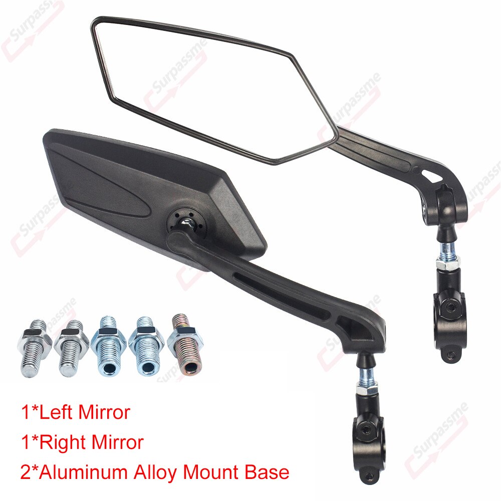 Elektrische Scooter Spiegel 22Mm Stuur Spiegel Draaibare Motorcycle
