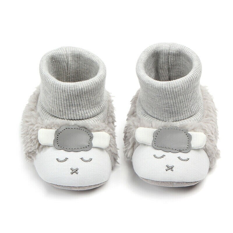 Emmababy Winter Mode Pasgeboren Baby Baby Katoenen Schoenen Cartoon Dier Sokken Booties Zachte Slipper Laarzen