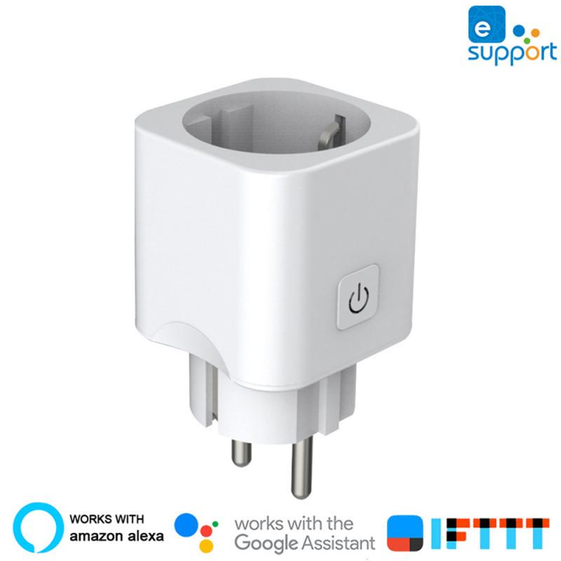 Smart Plug Wifi Smart Socket EU Mini Plug Outlet EWeLink Werkt Met Alexa Google Thuis Mini IFTTT Smart Home