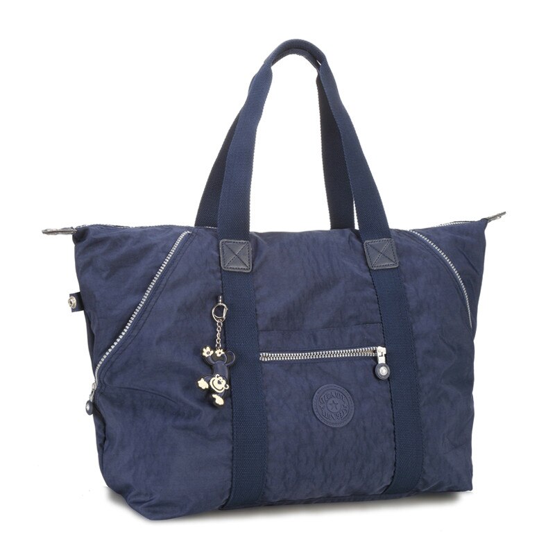 TEGAOTE femmes Top-poignée Sac à bandoulière de luxe sacs à main Nylon plage décontracté fourre-tout Femme Sac à main Sac Femme Bolsa Feminia: Bleu profond