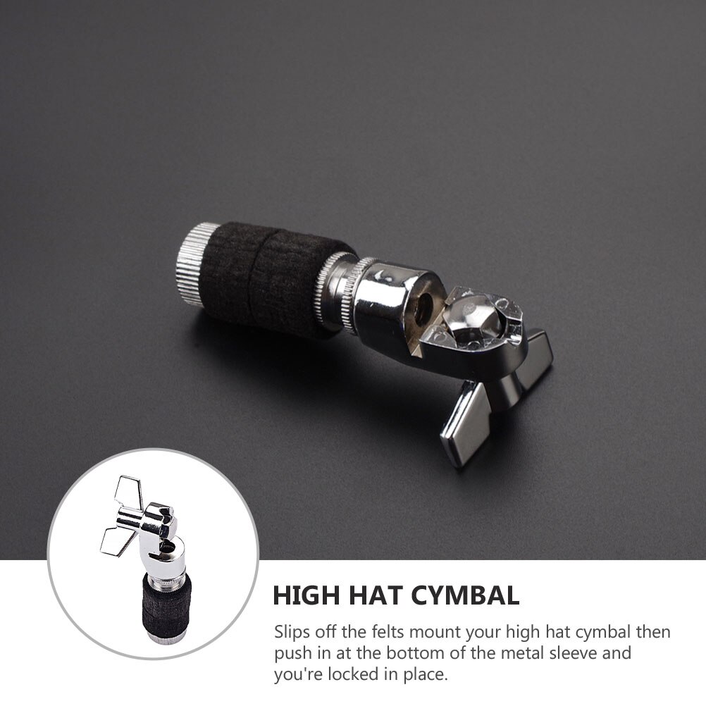 Hi hat embreagem jazz tambor embreagem hi-hat suporte pós jazz tambor peças acessórios
