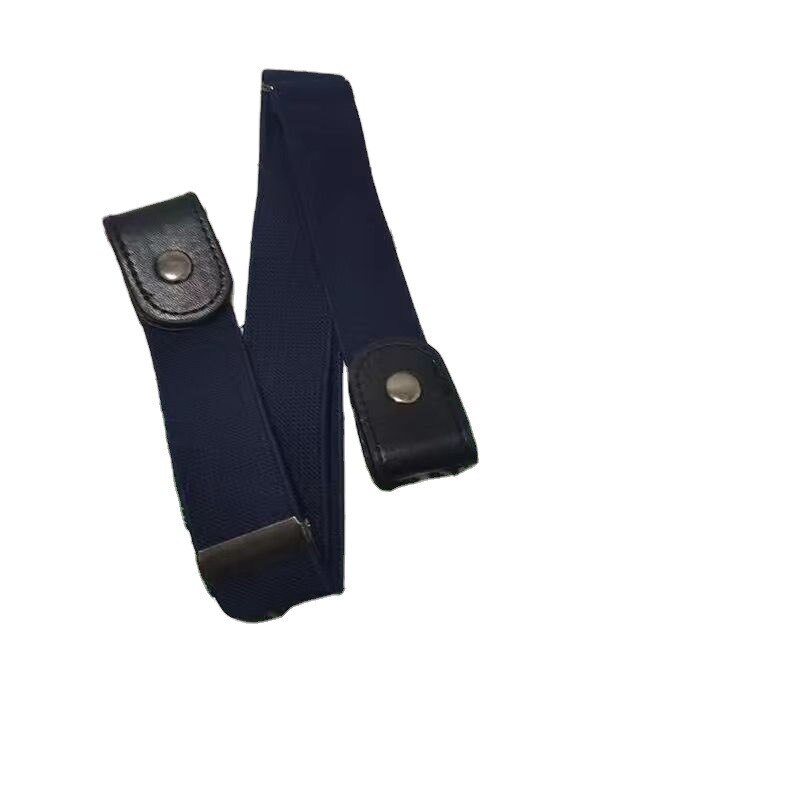 Easy Belt Without Buckle Elastic Belts for Women Stretch Riem Men Jeans Cintos Extensible Kids Boys Girls Cinturon Mujer Magic: nave blue belt