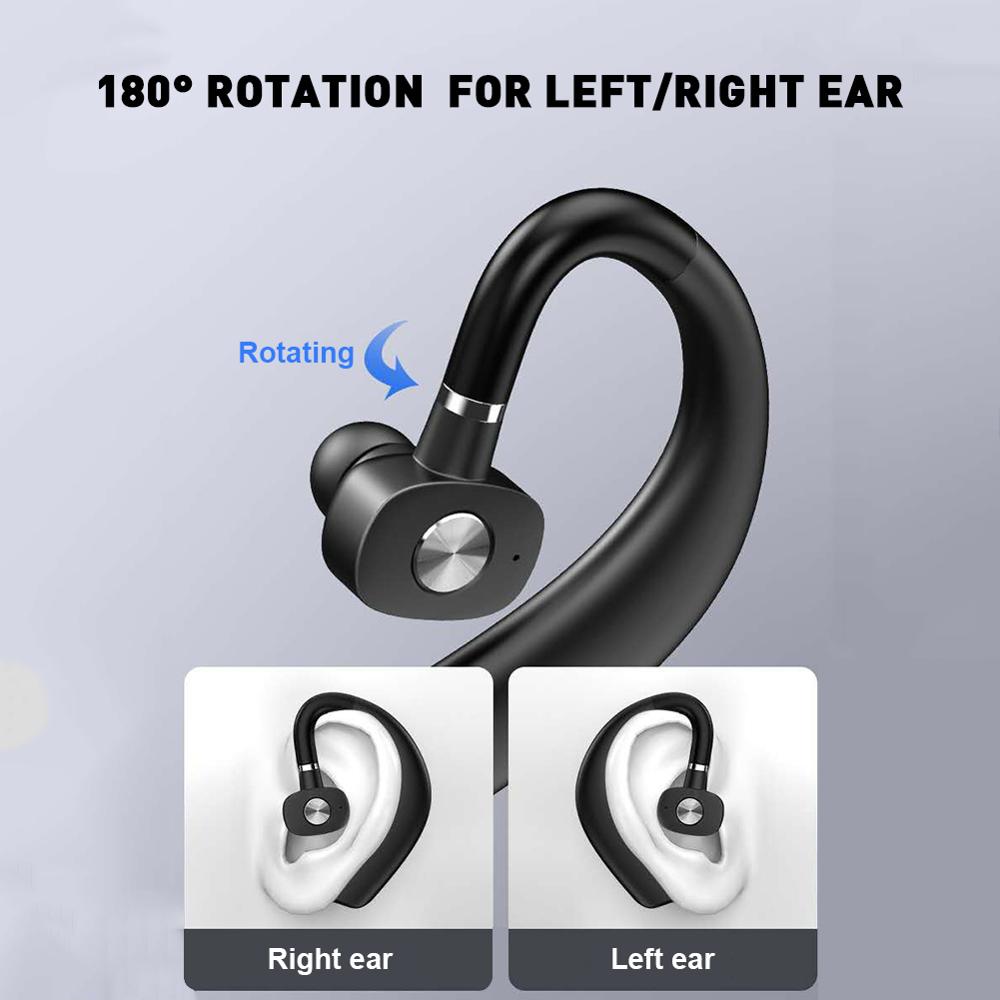 Wireless Hanging Ear Single Ear Bluetooth Sports Headset In-Ear Ultra-Long Range Bluetooth Headset