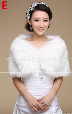 Cape blanche étole Wrap mariage mariée femmes châle enveloppes vestes grande taille mariage Wrap mariage Cape manteau offres spéciales: 1