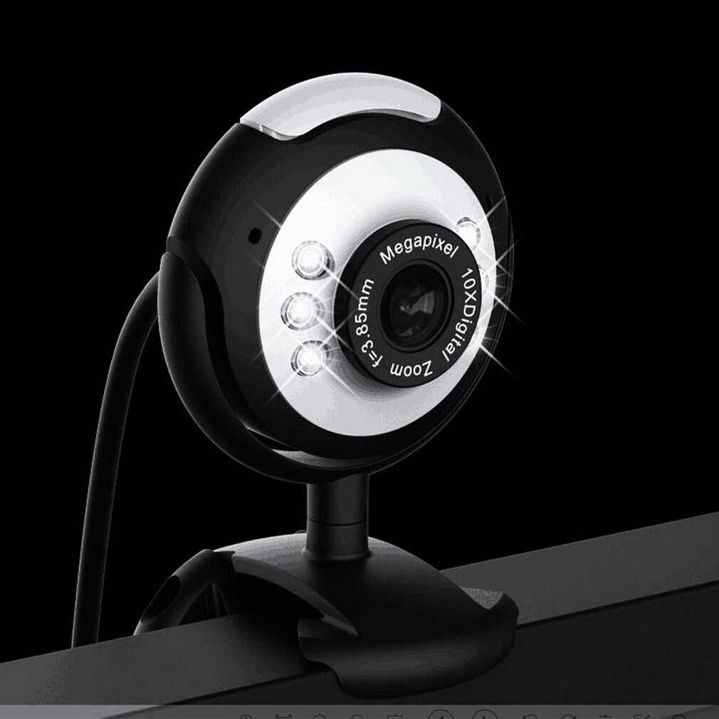 Practical Camera HD Webcams USB Camera Video Recording Web Camera Portable Drive-free Webcams For PC