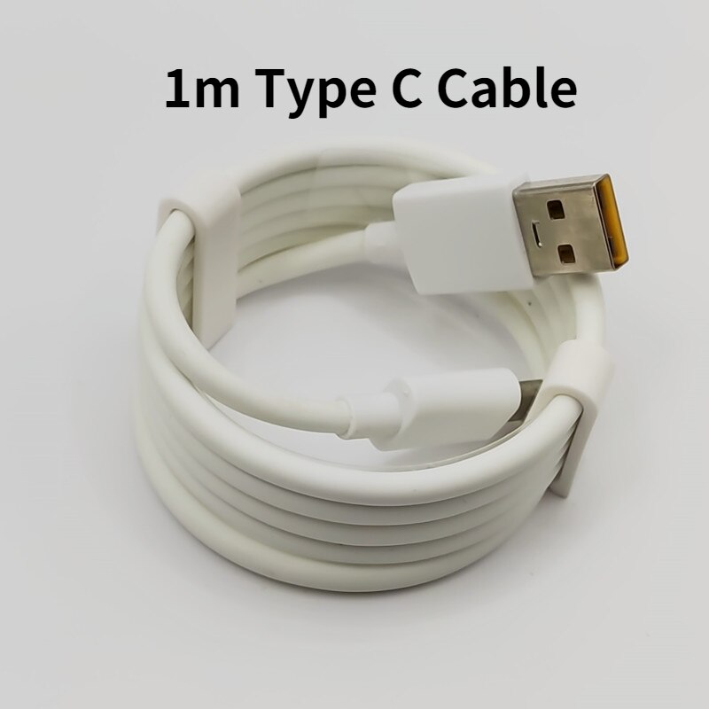 65w realme supervooc carregador rápido ue/eua super vooc 2.0 adaptador 6.5a tipo cabo c para r17 r11 encontrar x2/x2 pro/reno6/ace 2 x20: Only 1m Cable