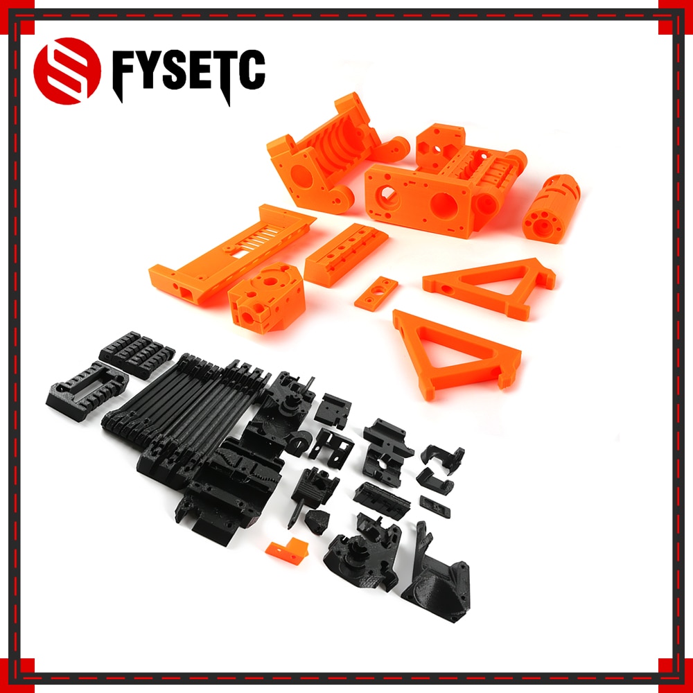 3D Printer PLA Required PLA Plastic Parts Set Printed Parts Kit For Prusa i3 MK2.5S MK3S MMU2S Multi Material 2S Upgrade Kit