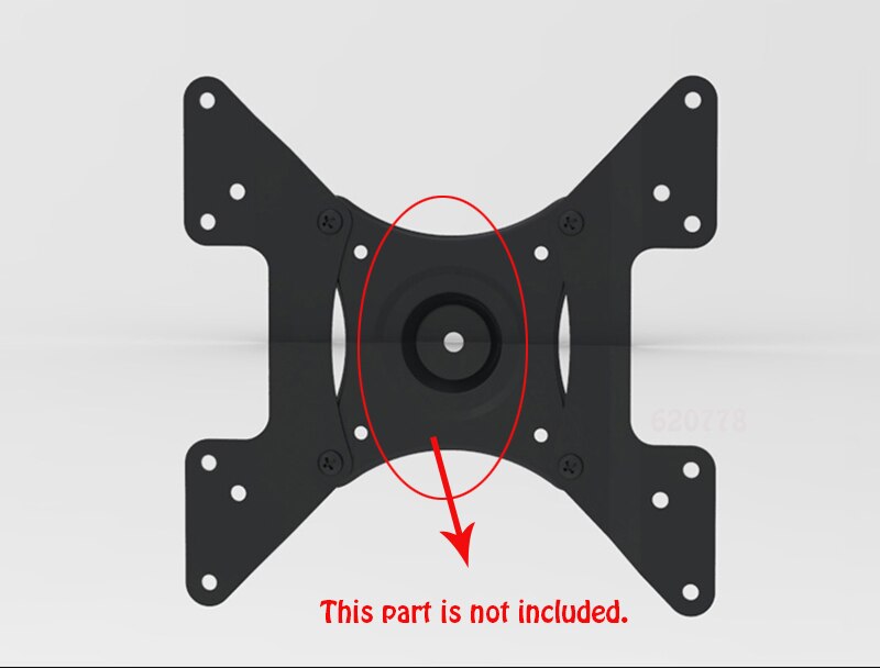 Extension VESA Adapter Parts for VESA from 100x100mm to 200x100mm 200x200mm