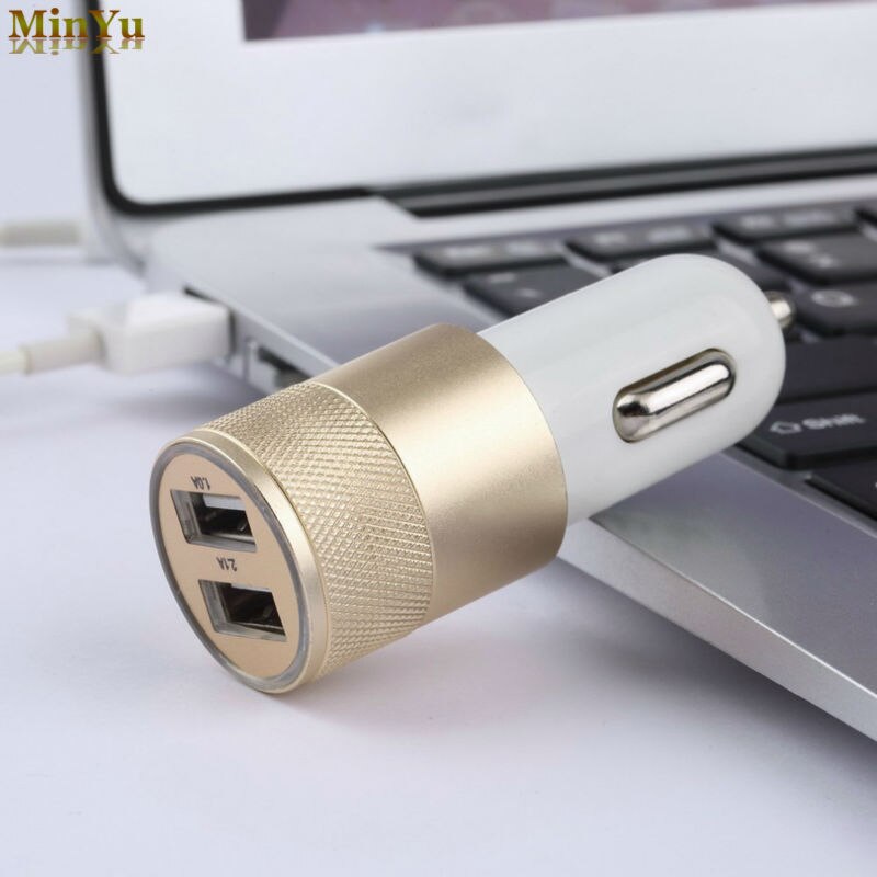 Dubbele usb 2- -poorts 2.1a autolader stroomadapter voor blackview  p2 e7s e7 a5 a8 bv2000s usb-poorten autolader alleen