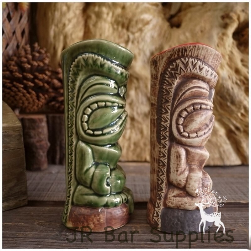 Tiki-mugs Cocktail Cup Beer Wine Mug Ceramic Tiki Mugs Art Crafts Hawaii Mugs