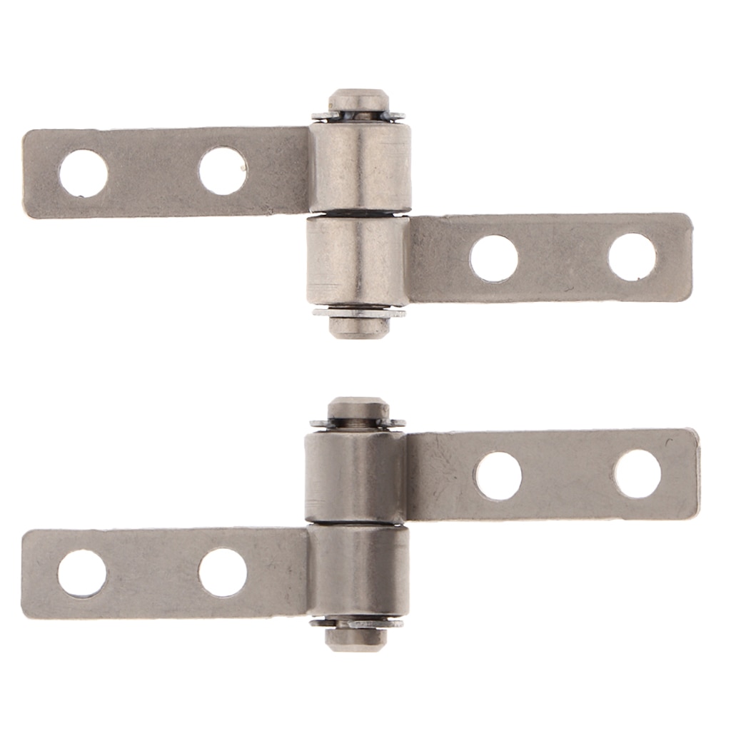 Charnière de positionnement à Friction | 2 pièces Nickel 0,1n. m, Rotation de 360 degrés couple, trou de 3.3mm et longueur de 19mm