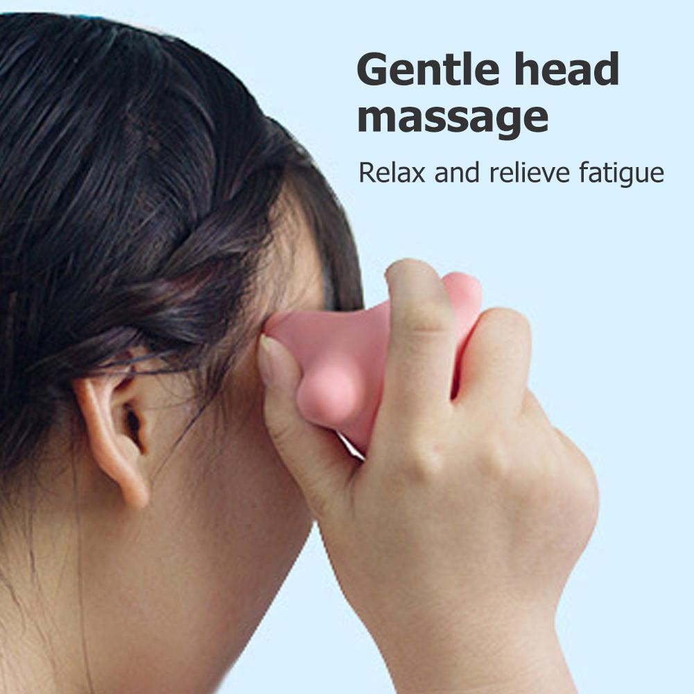 Silicon Triangular Massage Cone Ball Fascia Ball Muscle Relaxation Shoulder Neck Relax