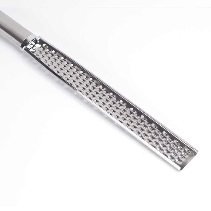 Stainless Steel Mill Cheese Grater Long Handle Fine Mesh Handheld Slicer Chocolate Lemon Zester Fruit Peeler Kitchen Gadgets