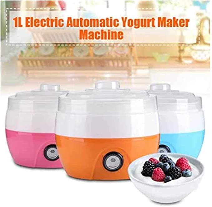 Yogurt Maker Machine Electric Automatic Yoghurt Diy Tool Plastic Container Kitchen Appliance EU Plug