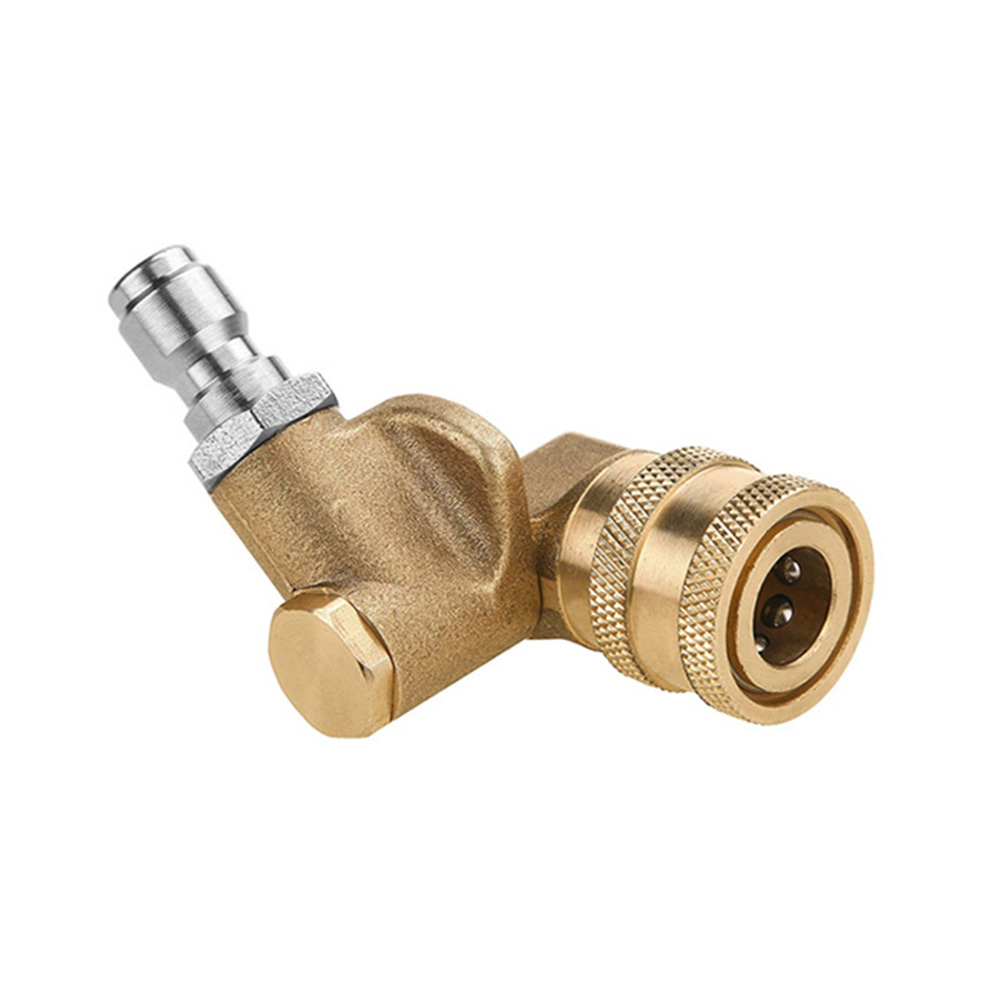 1 Set Rotating Turbo Nozzle 4500PSI With Nozzle Tips Rotating Spray Turbo Nozzle Pressure Washer Cleaner Nozzle Spray Nozzle