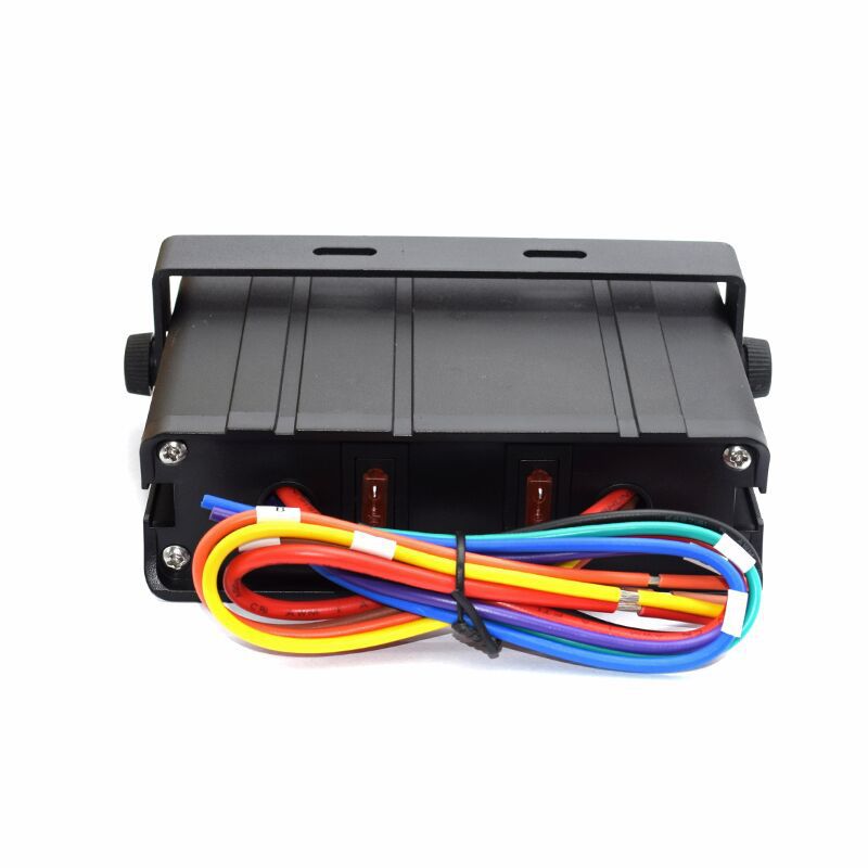 6 Gang Rocker Switch Box Universal for Cars Vehicles Boats 12-24V Waterproof 80A Switch Panel with LED Light Indicator