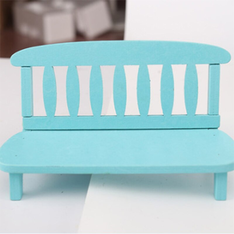 1/12 Dollhouse Miniature DIY Furniture Metal Plastic Wood Chair Doll House Accessories Toys for Baby Kids: 19