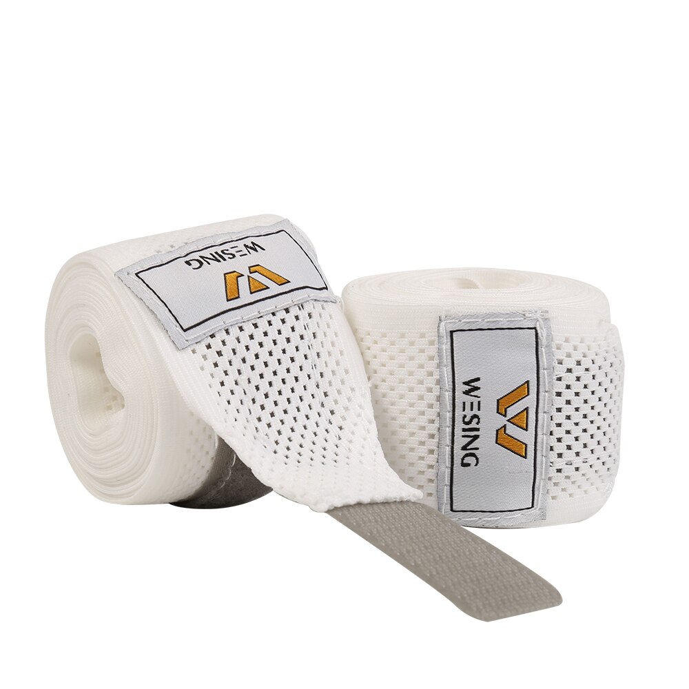 Bokshandbandage breedte 5cm boksbandage sanda muay thai mma taekwondo hand handschoenen lengte 3m 5m katoen: Wit / 3m