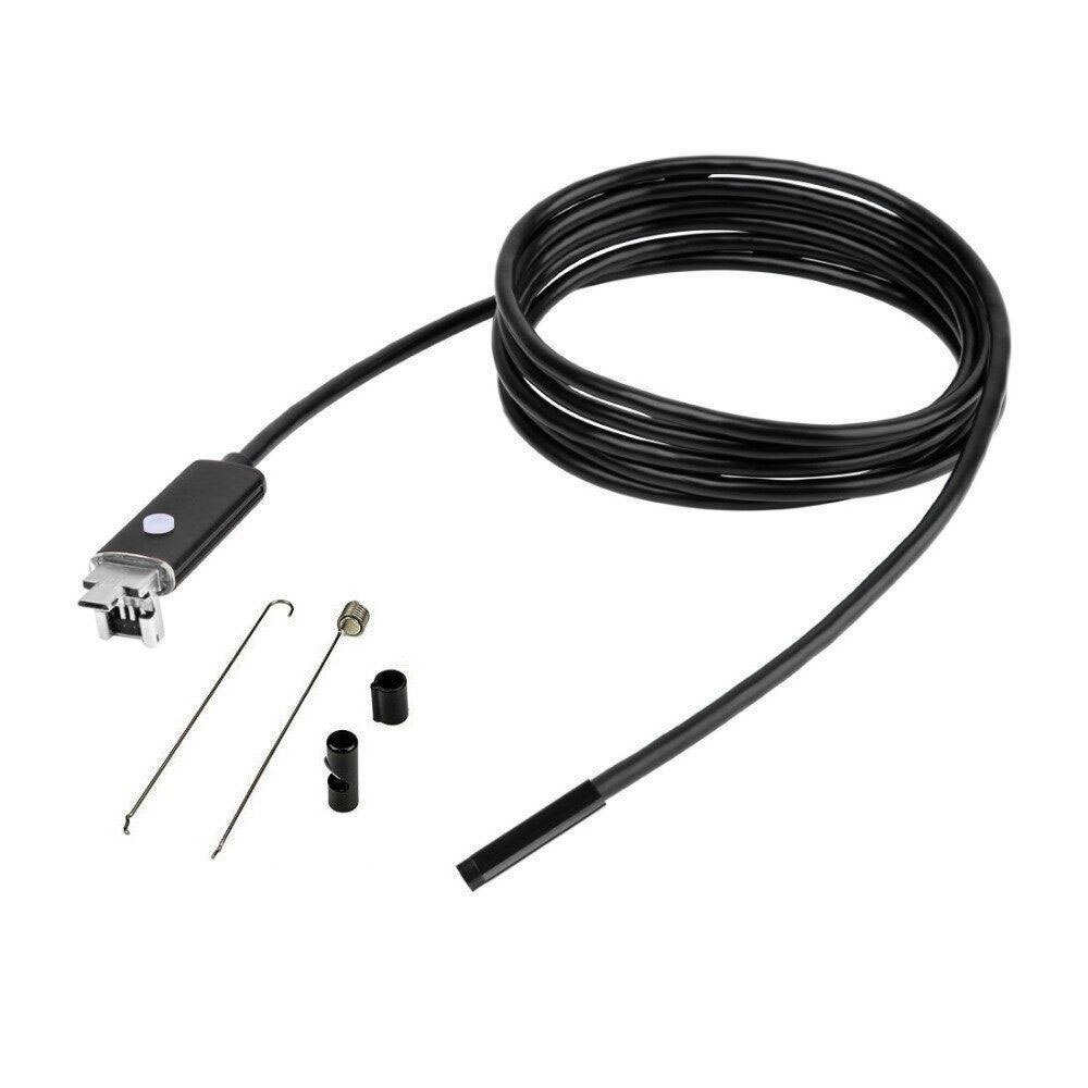 Handheld Endoscope 5.5mm 2 In 1 Practical Real-time Video Ear Spoon Borescope 5.5mm 2 In 1 Portable Monitoring