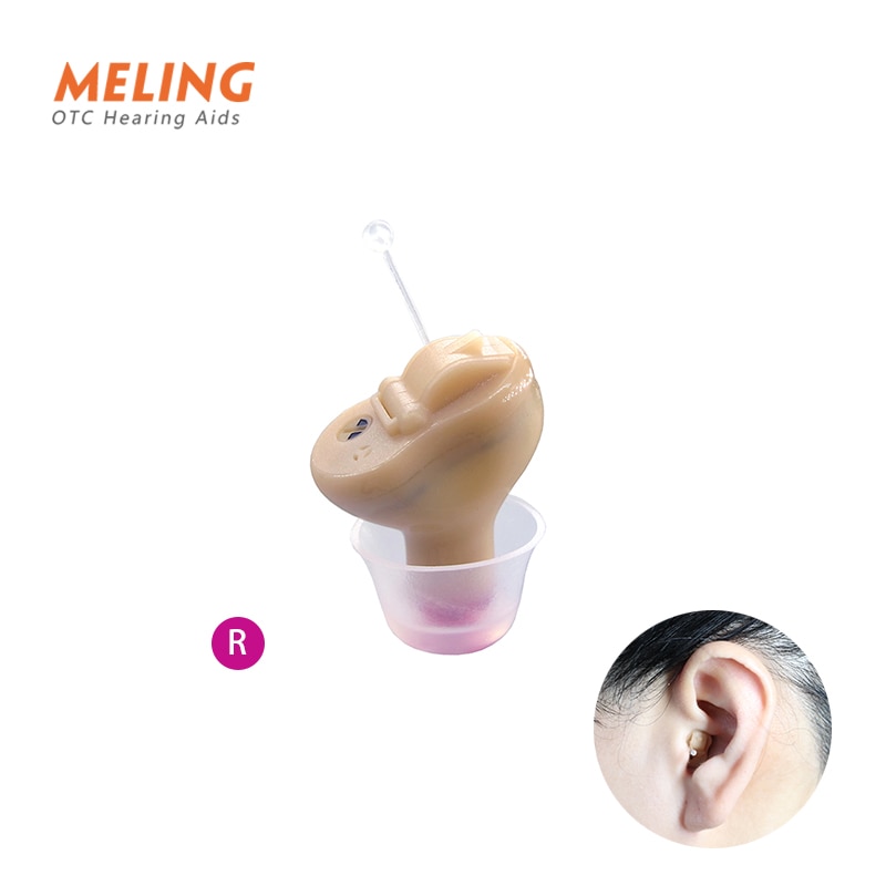 Q10 trådløse høreapparater mini cic usynlige høreapparat lydforstærker øre høreapparater bærbar: Ret