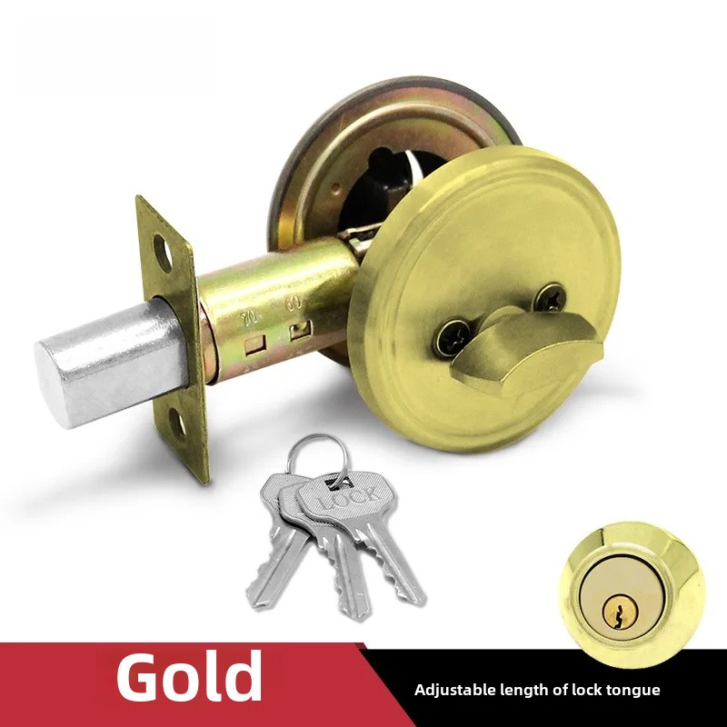 Invisible Door Lock Closed Circuit Indoor Single Side Assistive Dark Door House Door Lock Channel Lock Glass Door Lock With Fram: Red