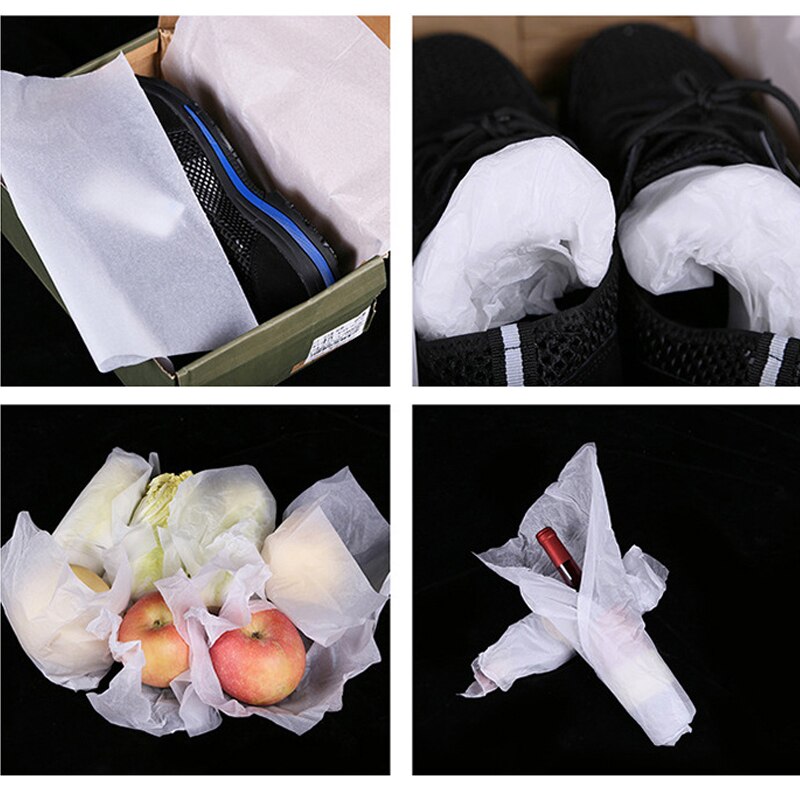 100/200/500pcs 21x30cm A4 DIY Handmade Translucent Wine Wrapping Papers Packaging Tissue Papers For Clothing Shirt Shoes