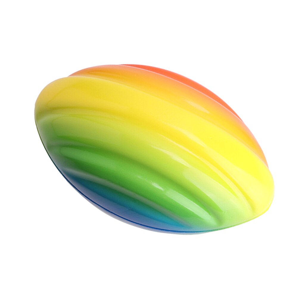 8 &#39;arcobaleno Schiuma Calcio Morbida Schiuma A Spirale di Calcio Divertimento All&#39;aria Aperta Del Partito Del Giocattolo per il Parco di Scuola Dei Capretti Dei Bambini