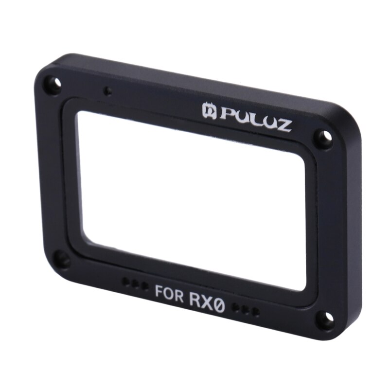 PULUZ Voor Sony RX0 Aluminium Frame + Gehard Glas Lens Protector met Schroeven en Schroevendraaiers Voor Sony RX0 Accessoires