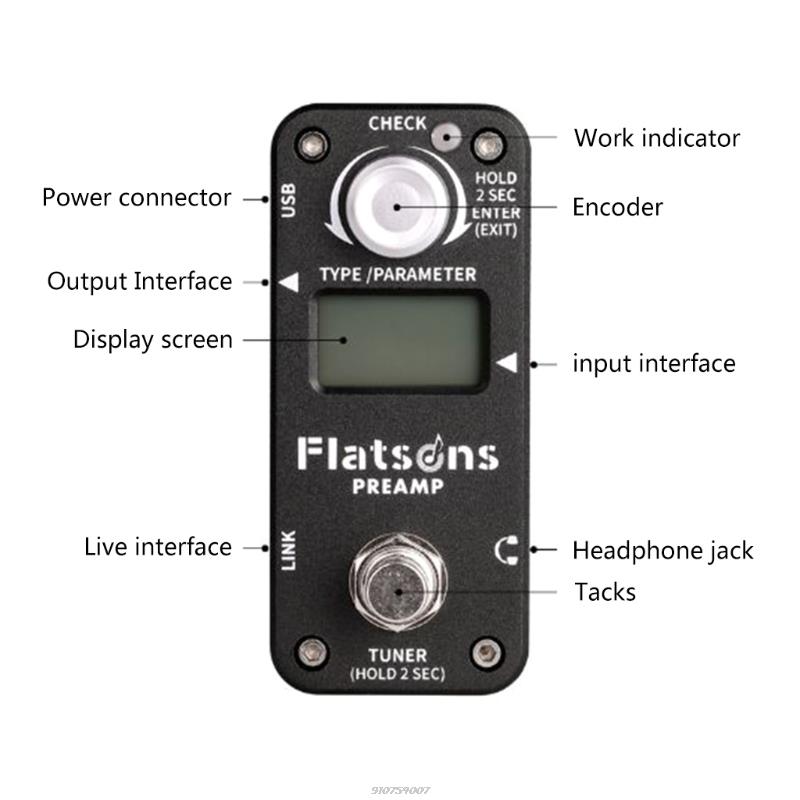 Looper Guitar Recording Time Station Loop with Unlimited Tuner Overdub Guitar Looper Pedal Effect se2